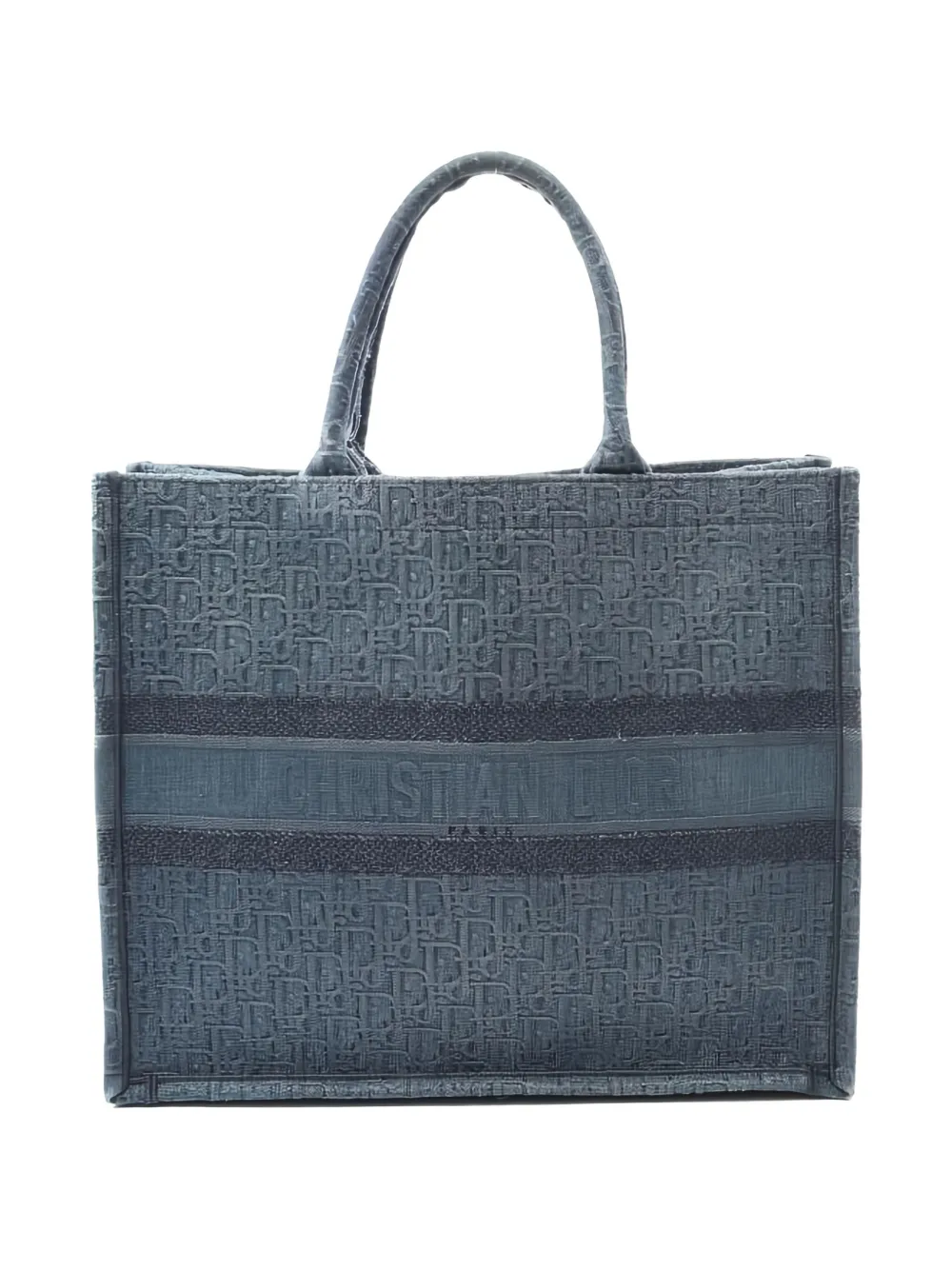 Christian Dior Pre-Owned Book tote bag - ブルー Christian Dior Pre-Owned Book tote bag - ブルー