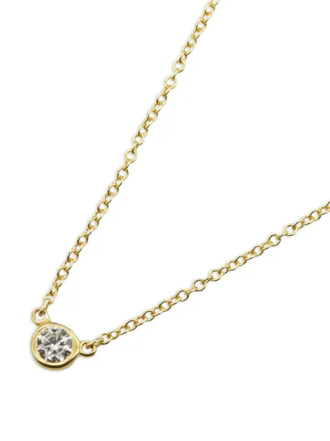 Tiffany & Co. Pre-Owned collar By The Yard en oro amarillo de 18 ct con diamantes