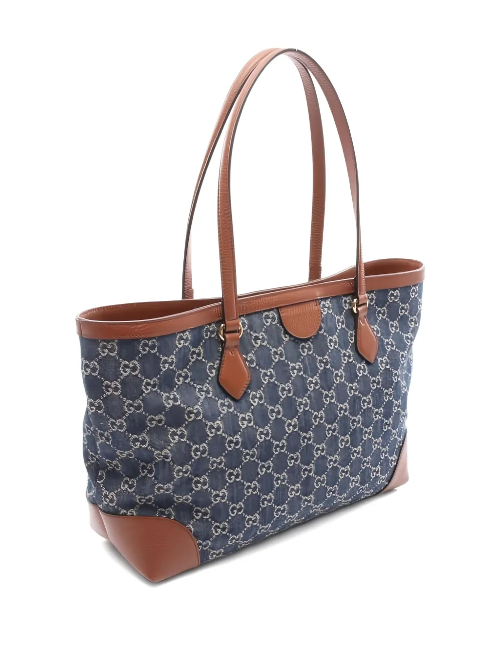 Gucci Pre-Owned GG-monogram denim tote bag | Image 2