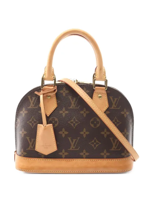 Louis Vuitton Pre-Owned 2021 Alma BB Monogram tote bag