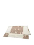 Hermès Pre-Owned 2010 H-pattern blanket - Neutrals