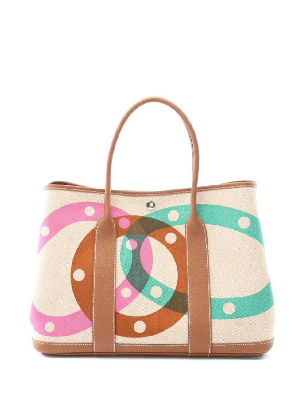 Hermès Pre-Owned ガーデンパーティー PM ハンドバッグ - ニュートラル Hermès Pre-Owned ガーデンパーティー PM ハンドバッグ - ニュートラル