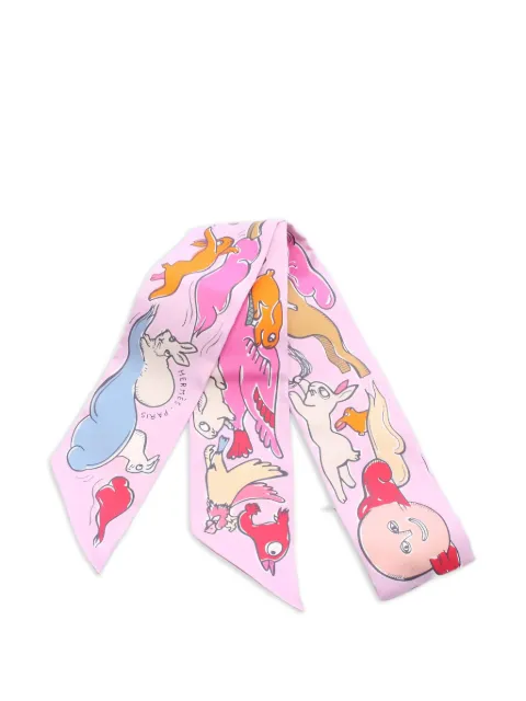 Hermès Pre-Owned foulard Mille et un Lapis (2020)