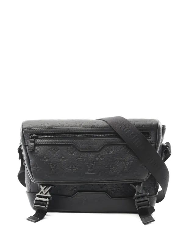 Louis Vuitton Pre-Owned Monogram Shoulder Bag Black