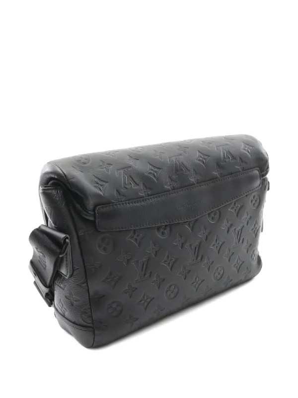 Louis Vuitton Pre-Owned Monogram Shoulder Bag Black FARFETCH IN - Main Image