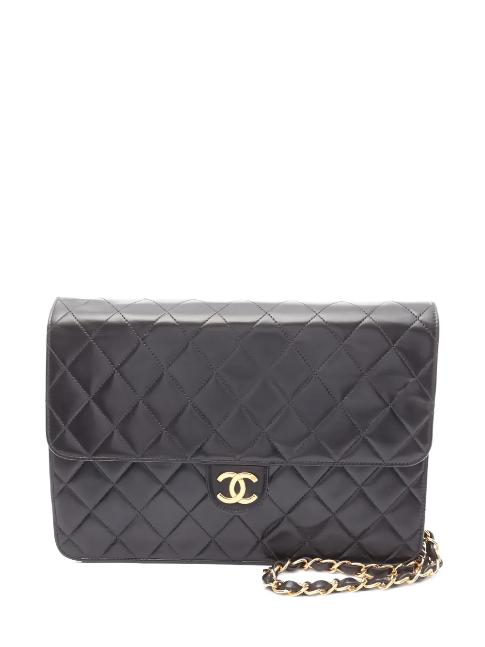 CHANEL Pre-Owned 1990 マトラッセ ショルダーバッグ - ブラック CHANEL Pre-Owned 1990 マトラッセ ショルダーバッグ - ブラック