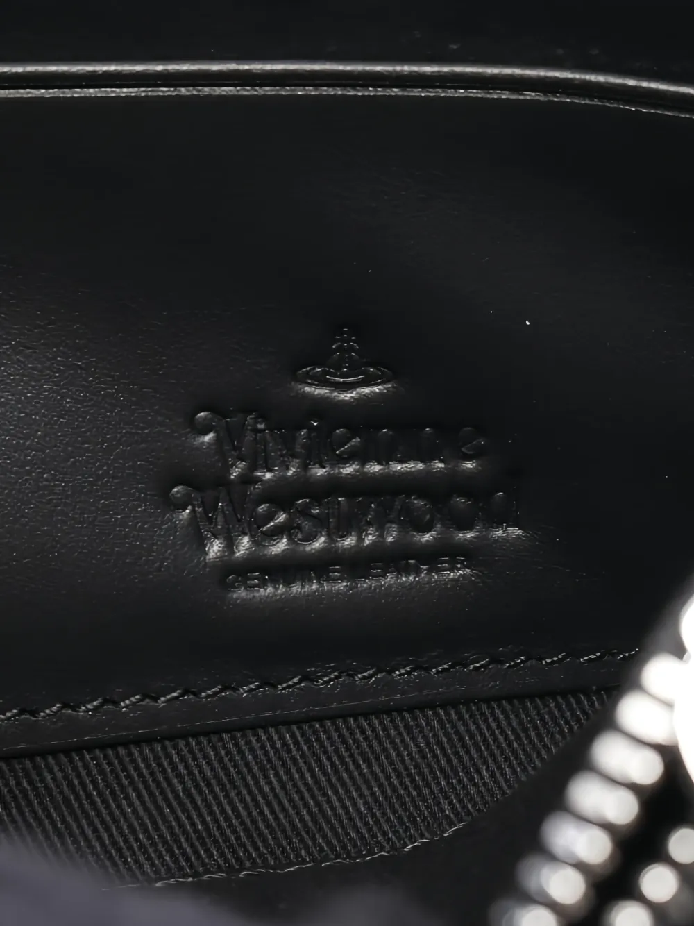 Pre-owned Vivienne Westwood 2020 Classic Zip-up Wallet In Black