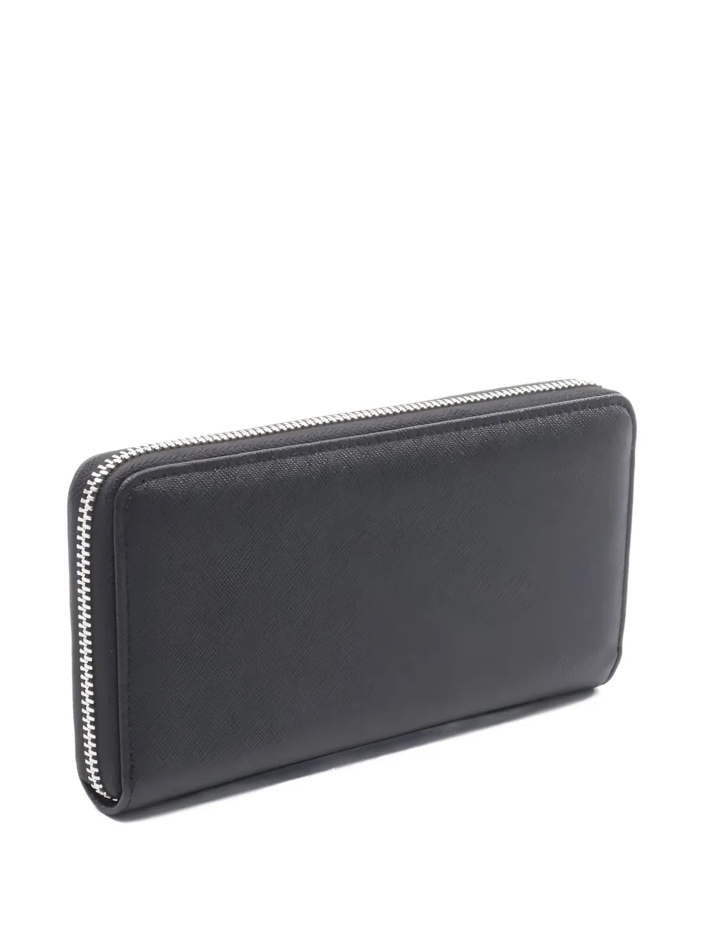 Pre-owned Vivienne Westwood 2020 Classic Zip-up Wallet In Black