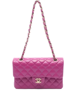 CHANEL Pre-Owned ダブルフラップ ショルダーバッグ | ピンク