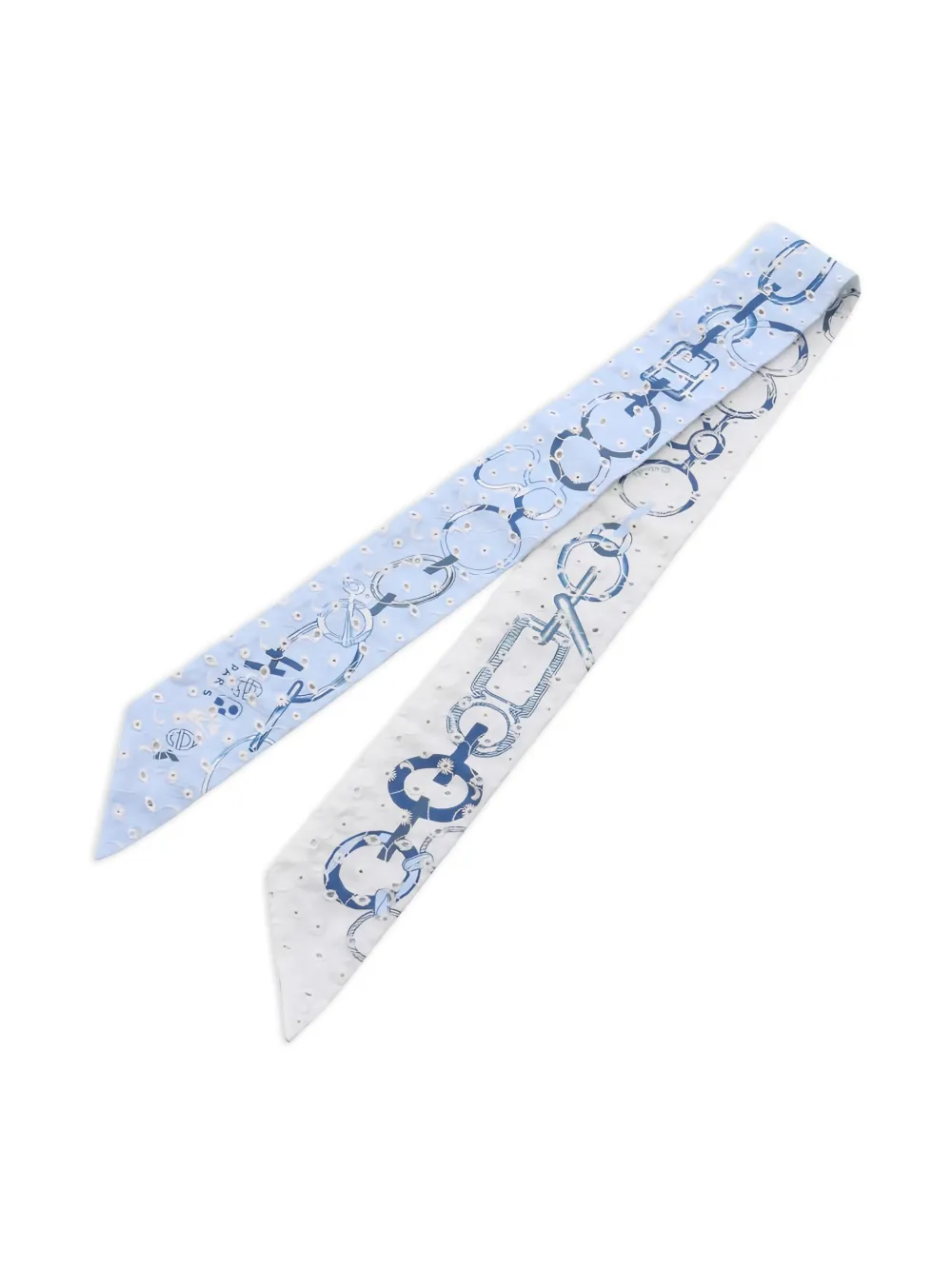 Hermès Pre-Owned 2020 Do Re Boucles twilly scarf | Image 2