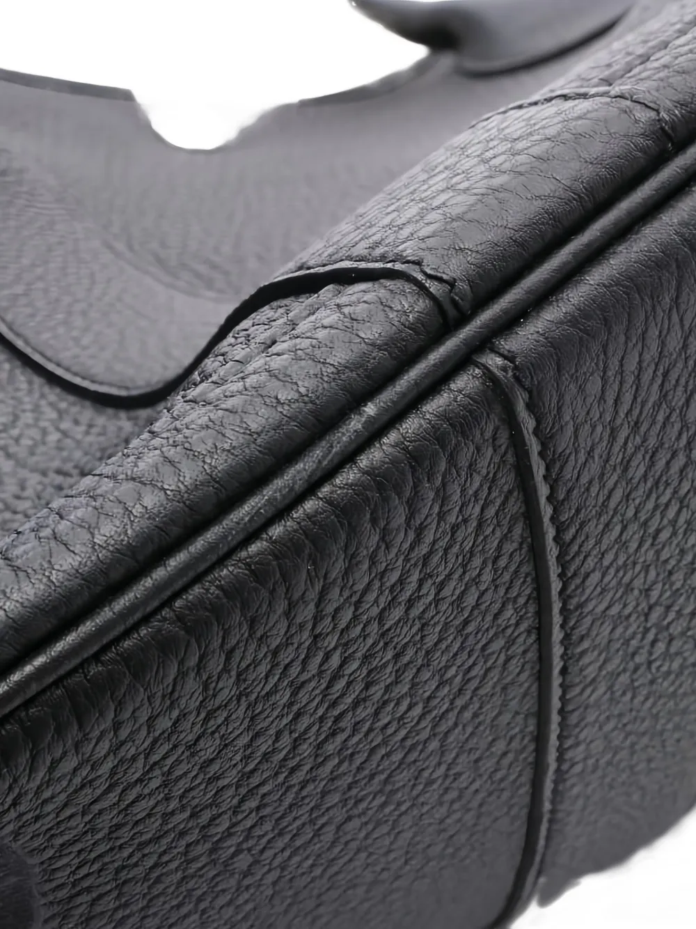 Pre-owned Hermes Garden Party Pm Tote Bag In Black
