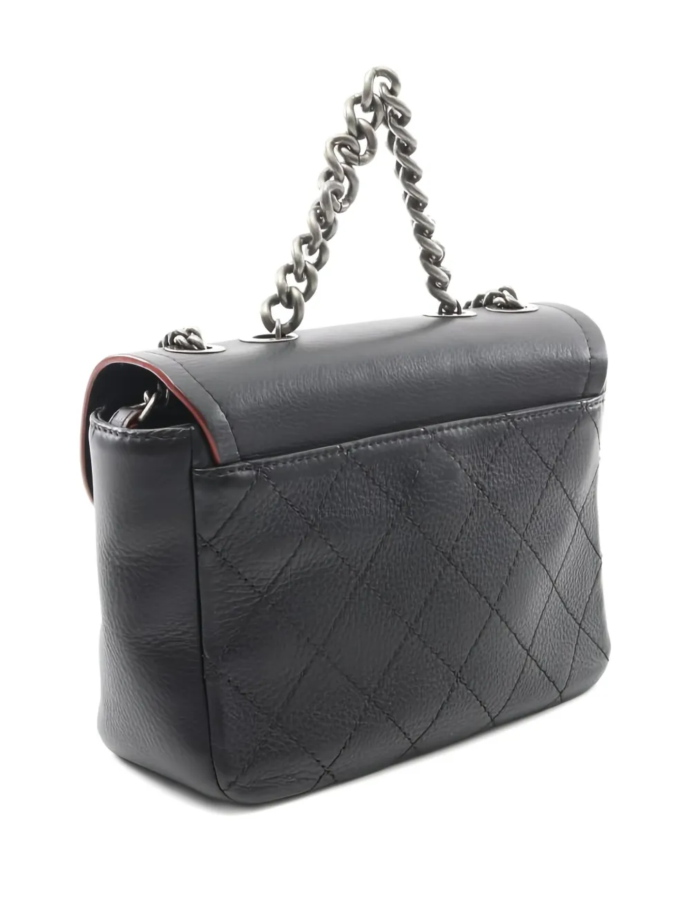 Pre-owned Chanel Archi Chic Shoulder Bag In Blue