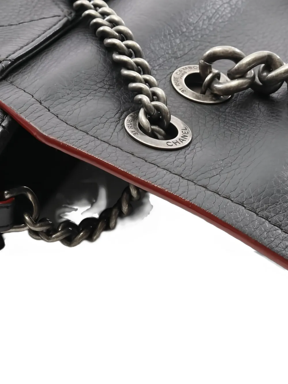 Pre-owned Chanel Archi Chic Shoulder Bag In Blue