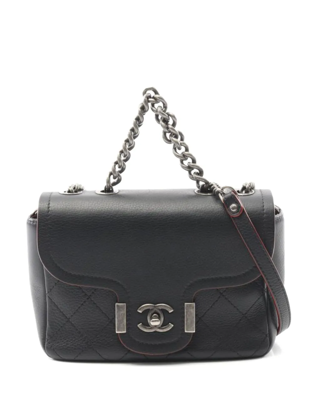 CHANEL Pre-Owned Archi Chic ショルダーバッグ - ブルー CHANEL Pre-Owned Archi Chic ショルダーバッグ - ブルー