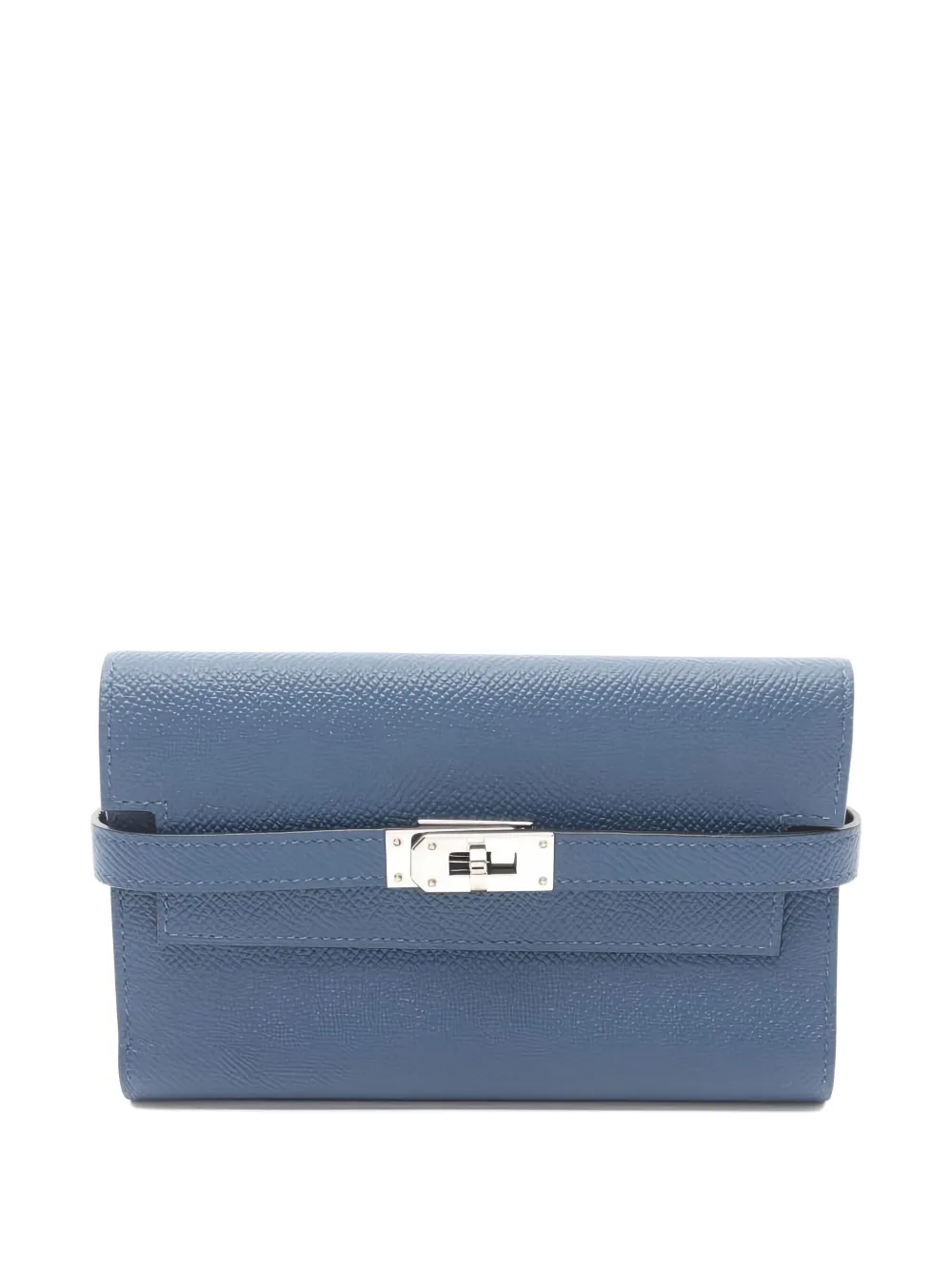 Hermès Pre-Owned 2019 medium Kelly wallet | Blue | Image 1