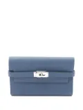 Hermès Pre-Owned 2019 medium Kelly wallet - Blue