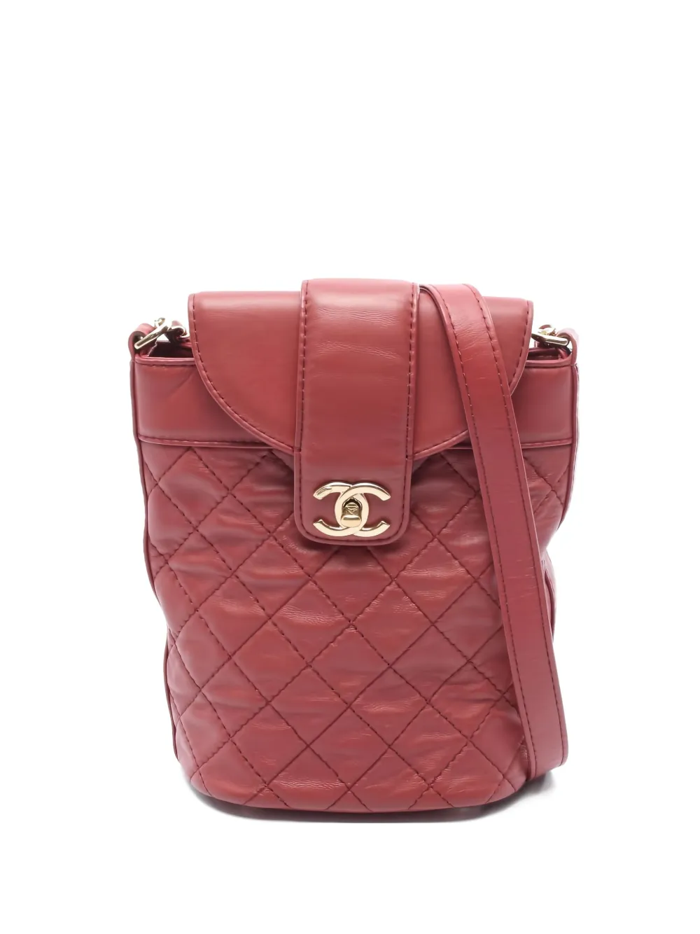 CHANEL Pre-Owned マテラッセ ショルダーバッグ - ピンク CHANEL Pre-Owned マテラッセ ショルダーバッグ - ピンク