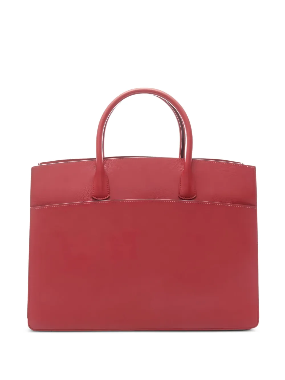 Hermès Pre-Owned 2002 WhiteBus GM top-handle handbag | Red | Image 1