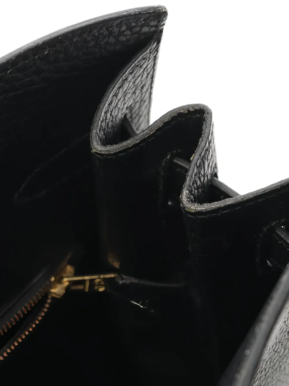 Pre-owned Hermes Kelly Sport Gm Shoulder Bag In Black