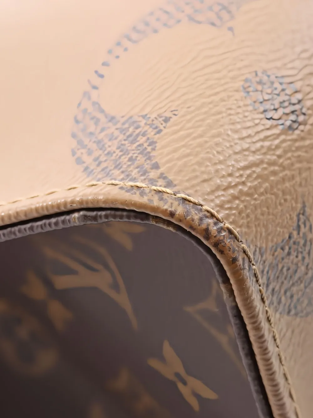 Pre-owned Louis Vuitton On-the-go Monogram Tote Bag In Brown