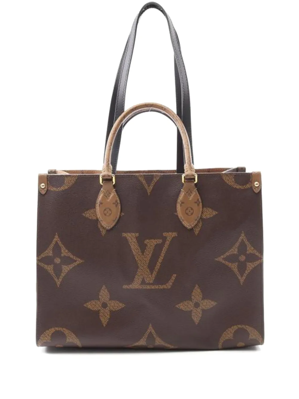 Louis Vuitton Pre-Owned オンザゴー モノグラム ハンドバッグ - ブラウン Louis Vuitton Pre-Owned オンザゴー モノグラム ハンドバッグ - ブラウン