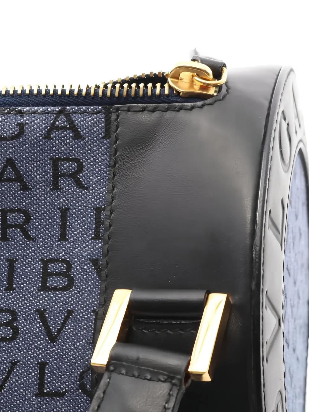 Pre-owned Bvlgari B-zero1 Shoulder Bag In Blue