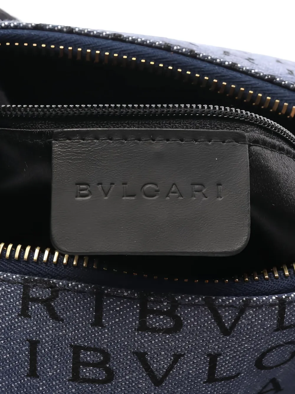 Pre-owned Bvlgari B-zero1 Shoulder Bag In Blue