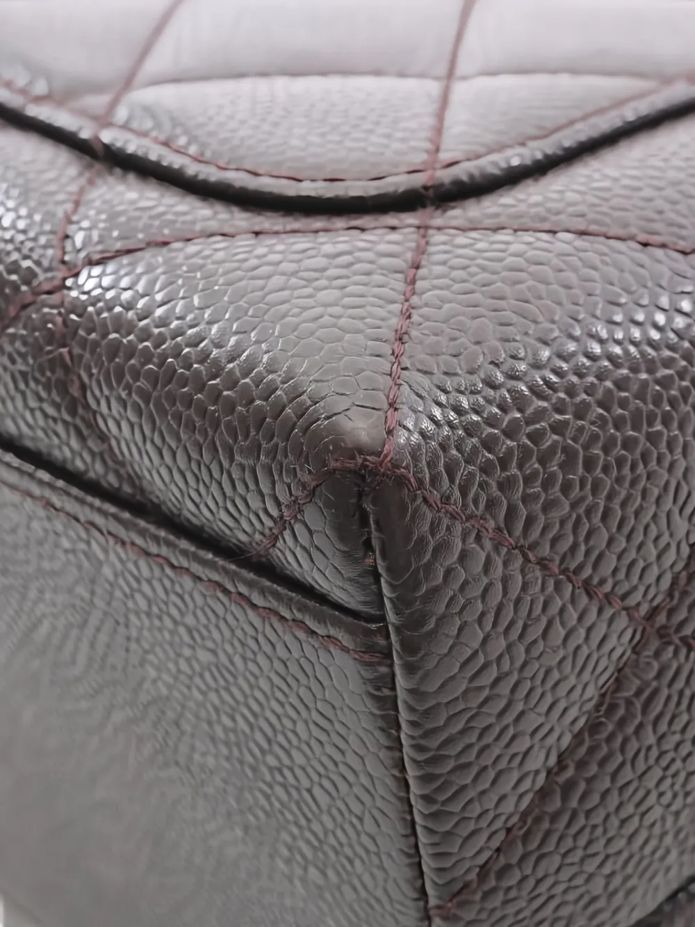 Pre-owned Chanel Matelassé Tote Bag In Brown