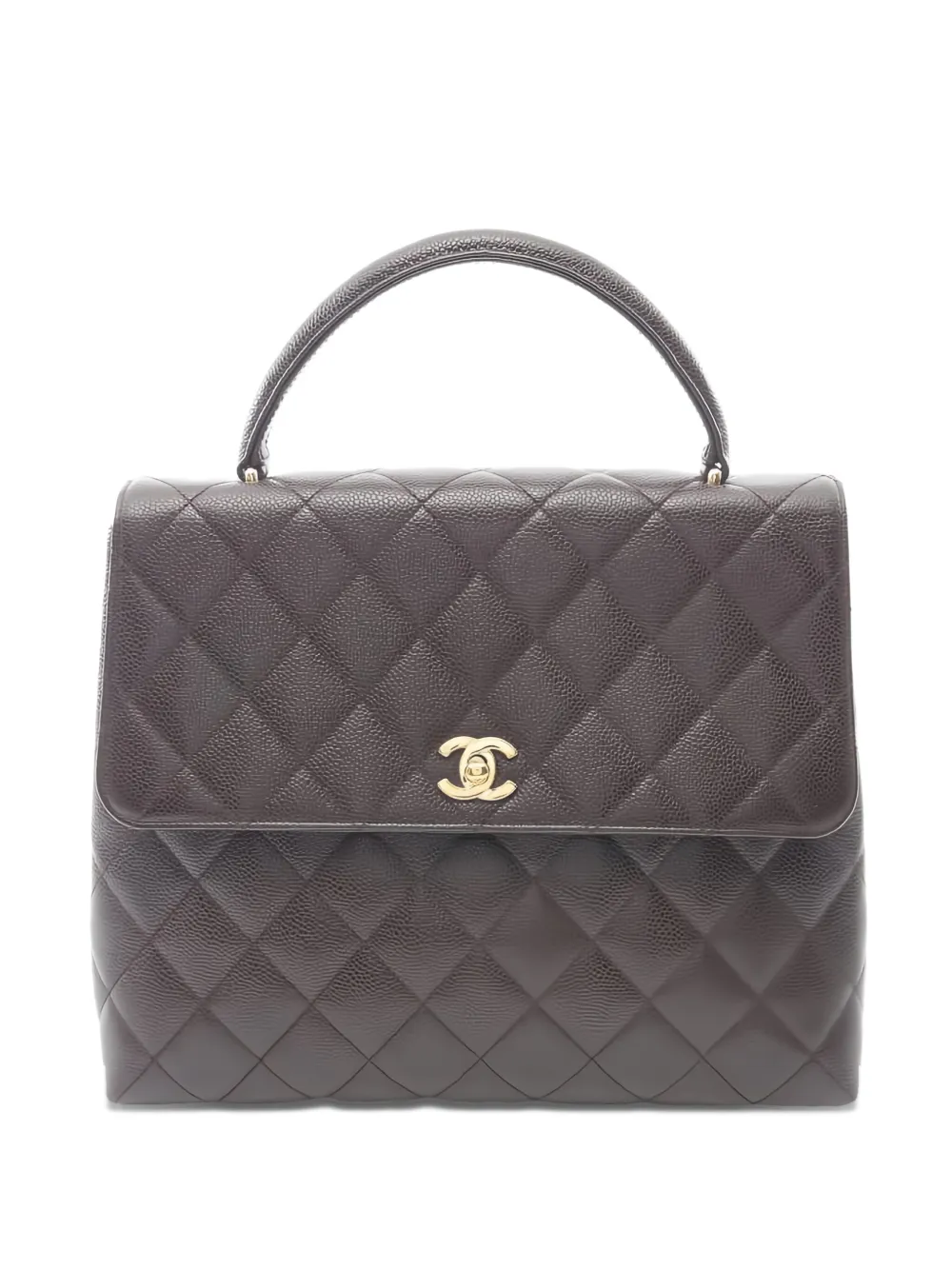 CHANEL Pre-Owned マテラッセ ハンドバッグ - ブラウン CHANEL Pre-Owned マテラッセ ハンドバッグ - ブラウン