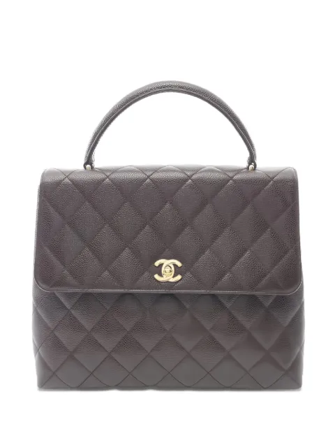 CHANEL Pre-Owned Matelassé tote bag