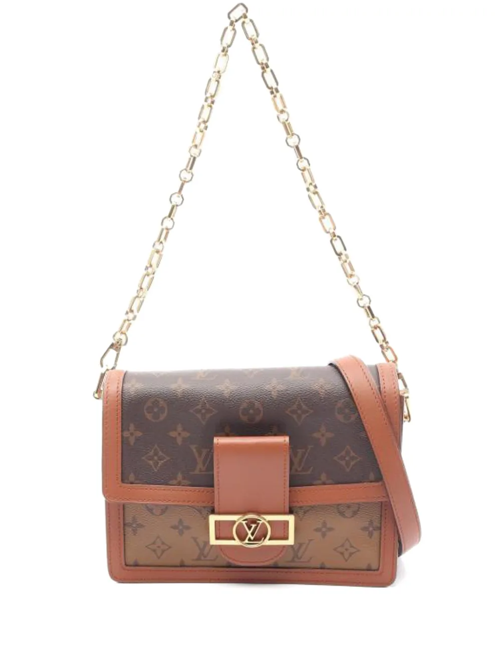 Louis Vuitton Pre-Owned ドーフィーヌ MM ショルダーバッグ - ブラウン Louis Vuitton Pre-Owned ドーフィーヌ MM ショルダーバッグ - ブラウン