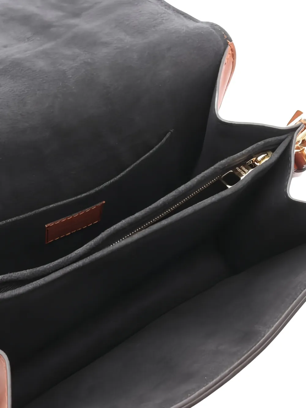 Pre-owned Louis Vuitton Dauphine Mm Shoulder Bag In Brown