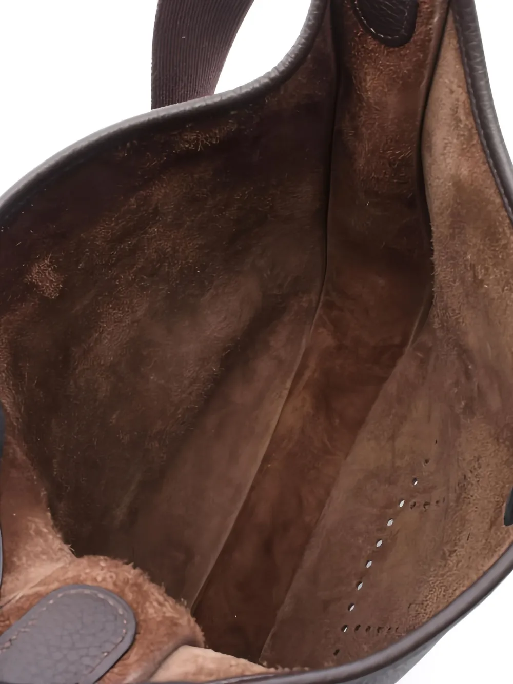 Pre-owned Hermes Evelyn Tpm Shoulder Bag In Brown