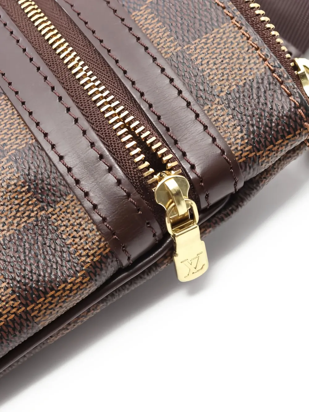 Pre-owned Louis Vuitton Bosforo Monogram Shoulder Bag In Brown