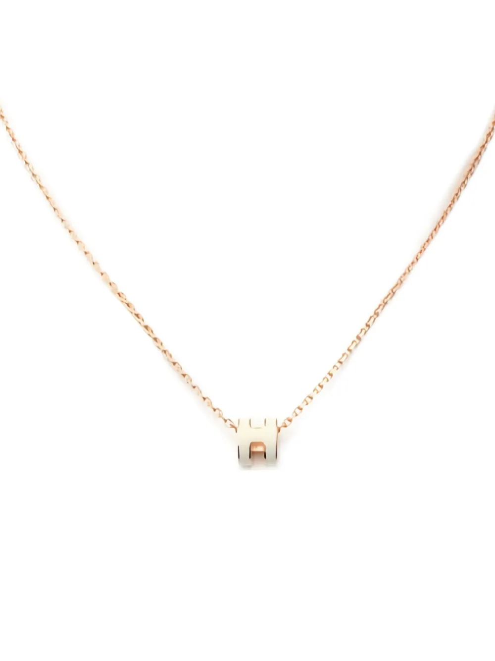 Hermès Pre-Owned Mini Pop H necklace | Gold | Image 1