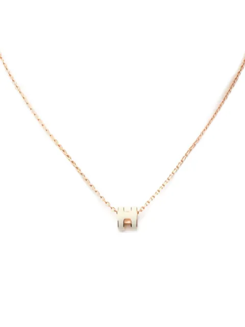 Hermès Pre-Owned قلادة 'ميني بوب H' 