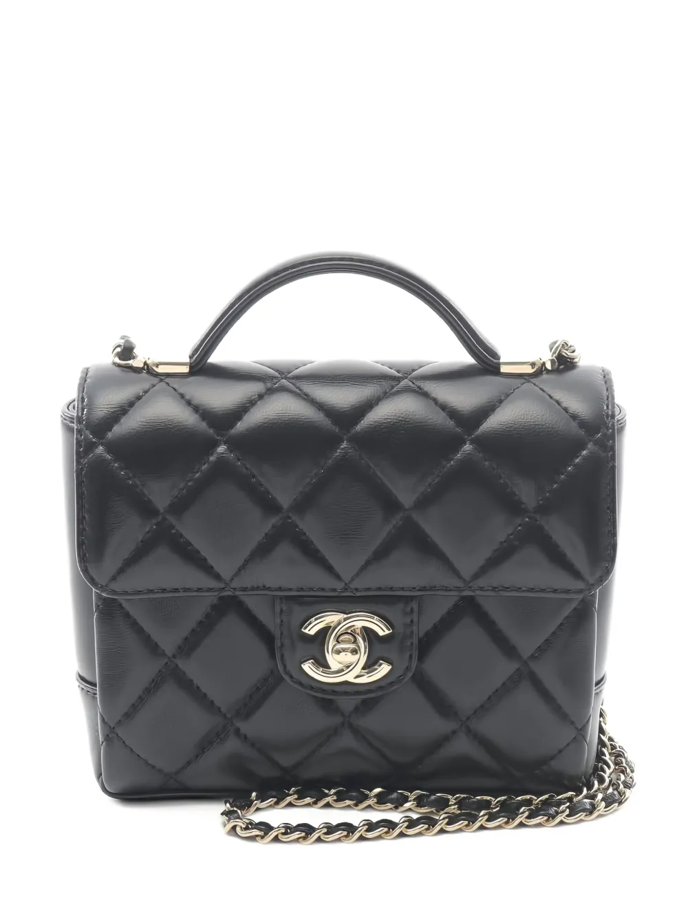 CHANEL Pre-Owned mini Matelasse shoulder bag | Black | Image 1