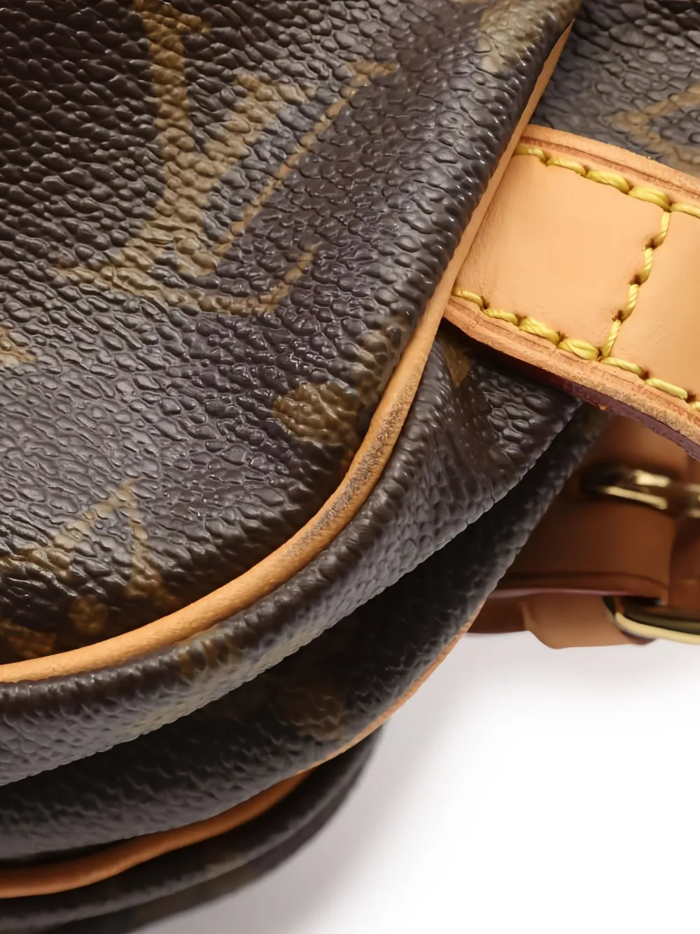 Pre-owned Louis Vuitton Saumur 30 Shoulder Bag In Brown