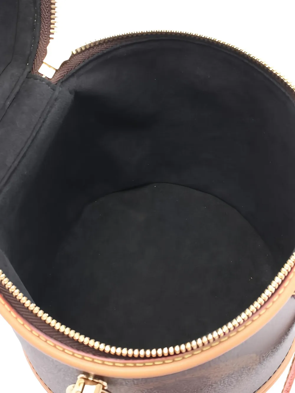 Pre-owned Louis Vuitton Cannes Two-way Bucket Bag In Neutral