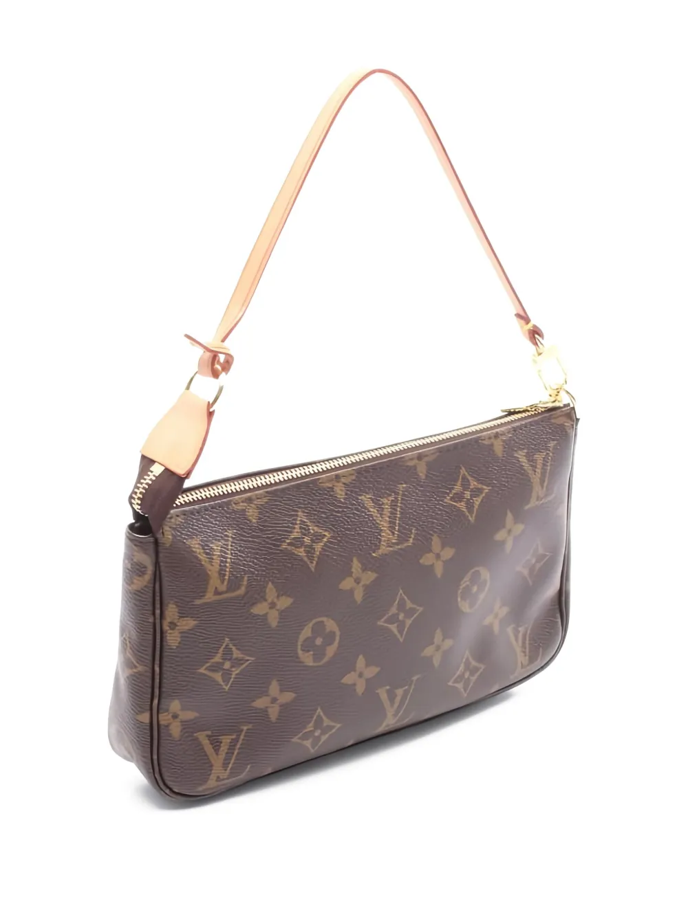 Pre-owned Louis Vuitton Monogram Shoulder Bag In Brown