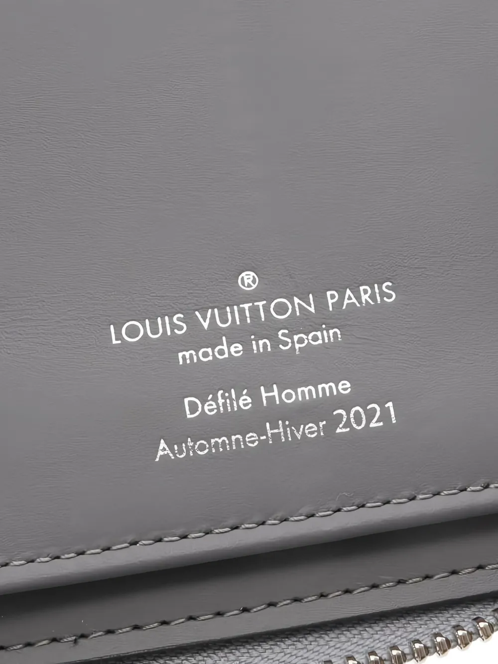 Pre-owned Louis Vuitton Zippy Monogram-debossed Zip Wallet In Silver