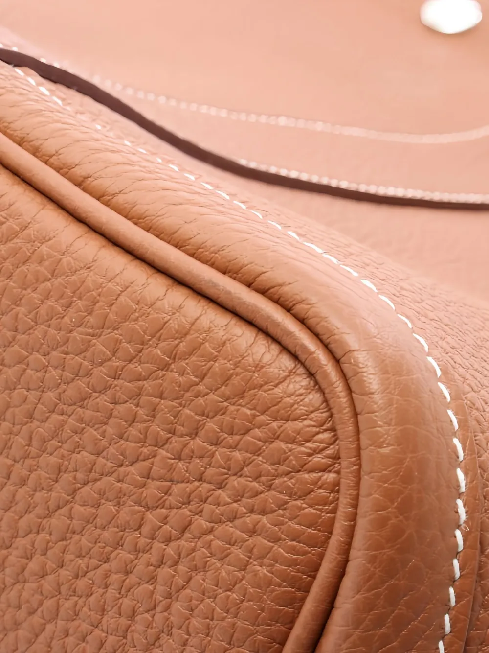 Pre-owned Hermes Garden Party Pm Tote Bag In Brown