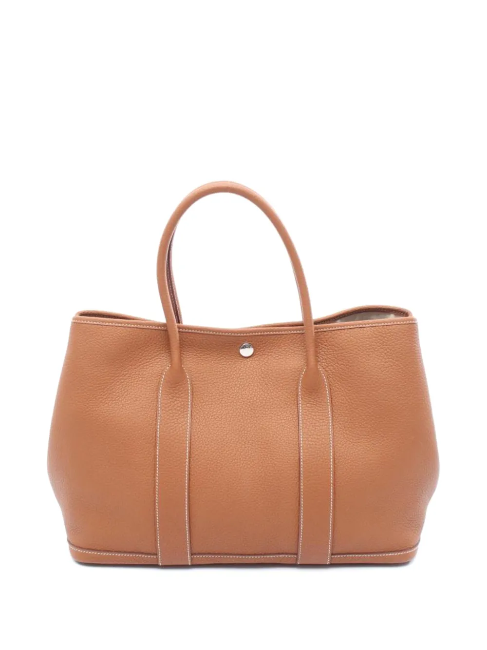 Hermès Pre-Owned ガーデンパーティー PM ハンドバッグ - ブラウン Hermès Pre-Owned ガーデンパーティー PM ハンドバッグ - ブラウン