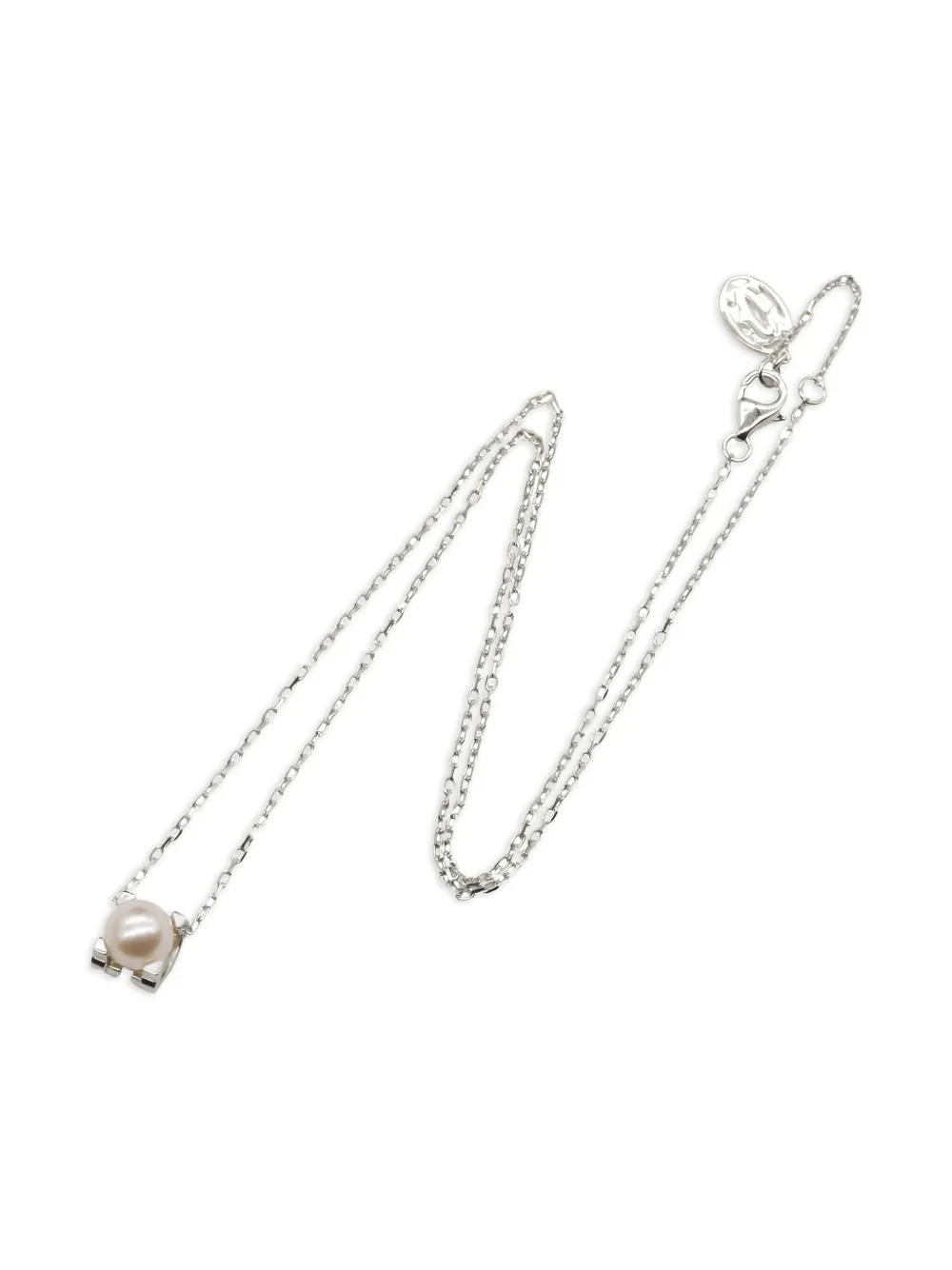 Cartier 18K white gold C de Cartier Akoya pearl necklace | Image 2