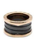 Bvlgari Pre-Owned 2010 18kt rose gold B-zero1 ring - Black