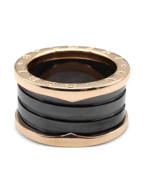 Bvlgari Pre-Owned 2010 18kt rose gold B-zero1 ring
