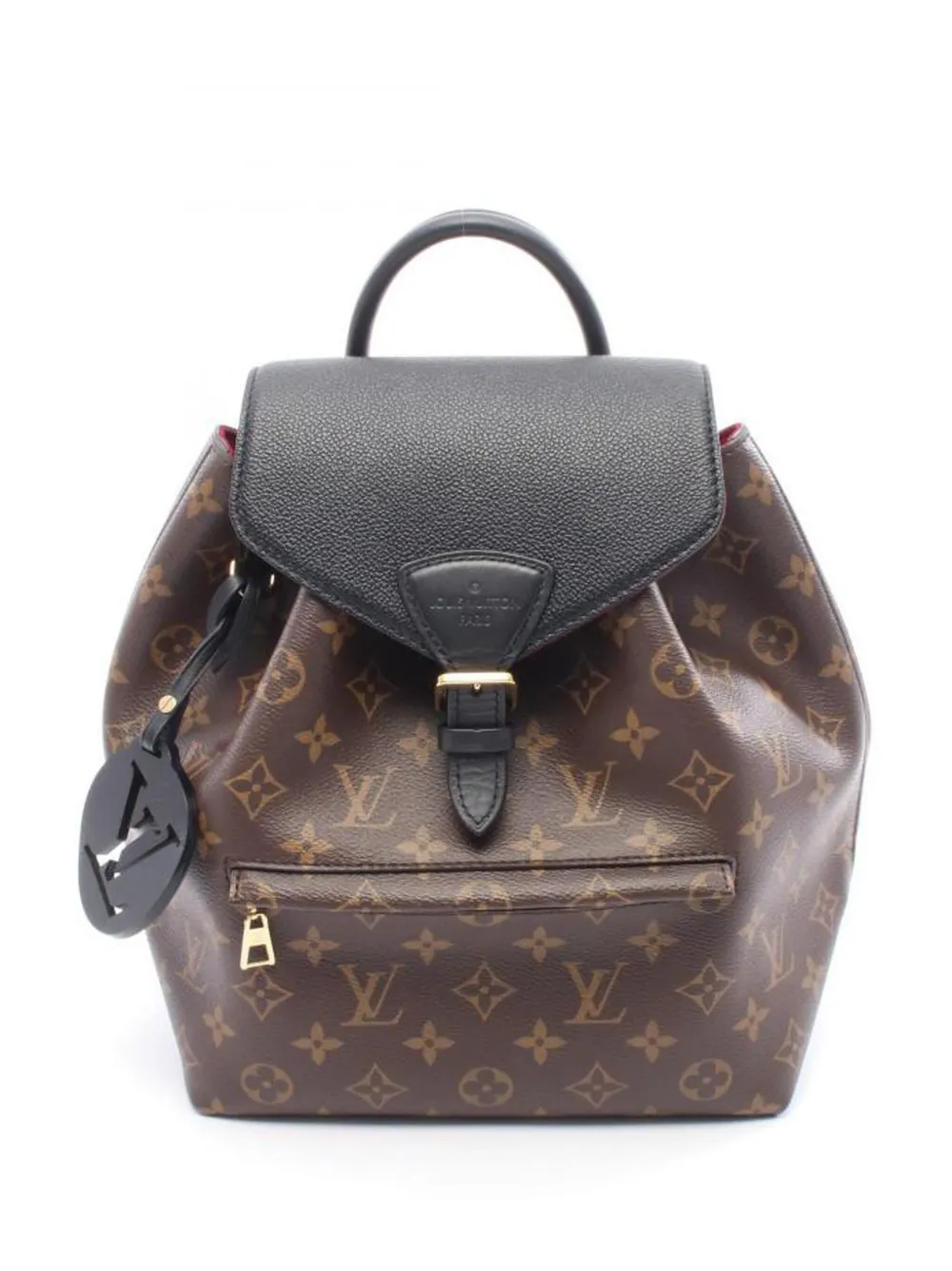 Louis Vuitton Pre-Owned モンスリ モノグラム バックパック - ブラウン Louis Vuitton Pre-Owned モンスリ モノグラム バックパック - ブラウン