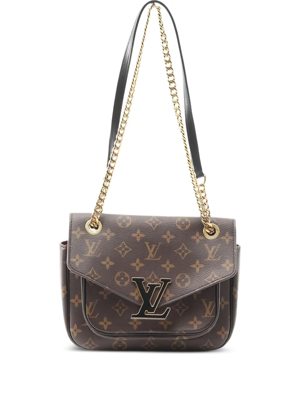 Louis Vuitton Pre-Owned Passy Monogram ショルダーバッグ - ブラウン Louis Vuitton Pre-Owned Passy Monogram ショルダーバッグ - ブラウン