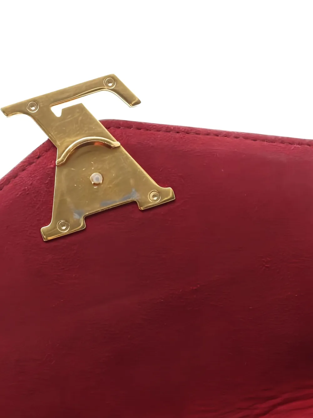 Pre-owned Louis Vuitton Passy Monogram Chain Shoulder Bag In Brown