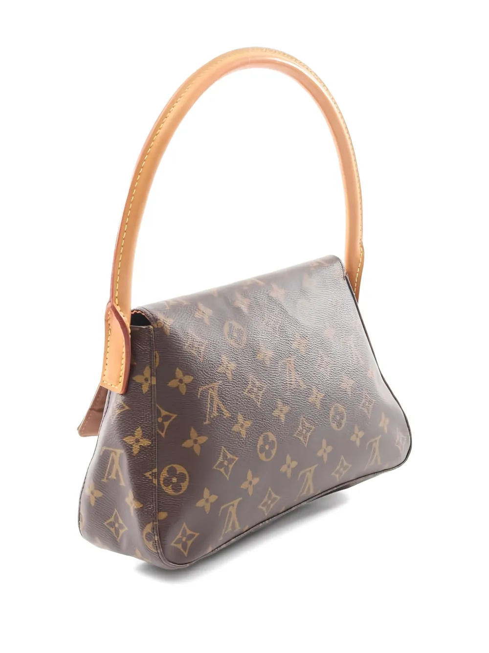 Pre-owned Louis Vuitton Mini Looping Shoulder Bag In Brown